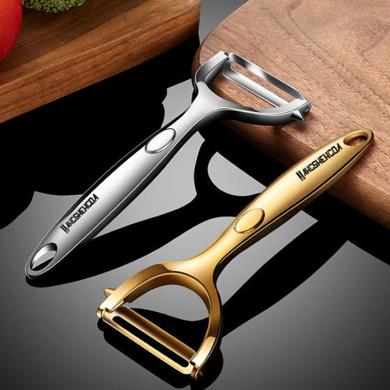 German Stainless Steel Peeler Fruit Vegetable Peeler Potato Peeler Kitchen Peeler Cutter Gadget