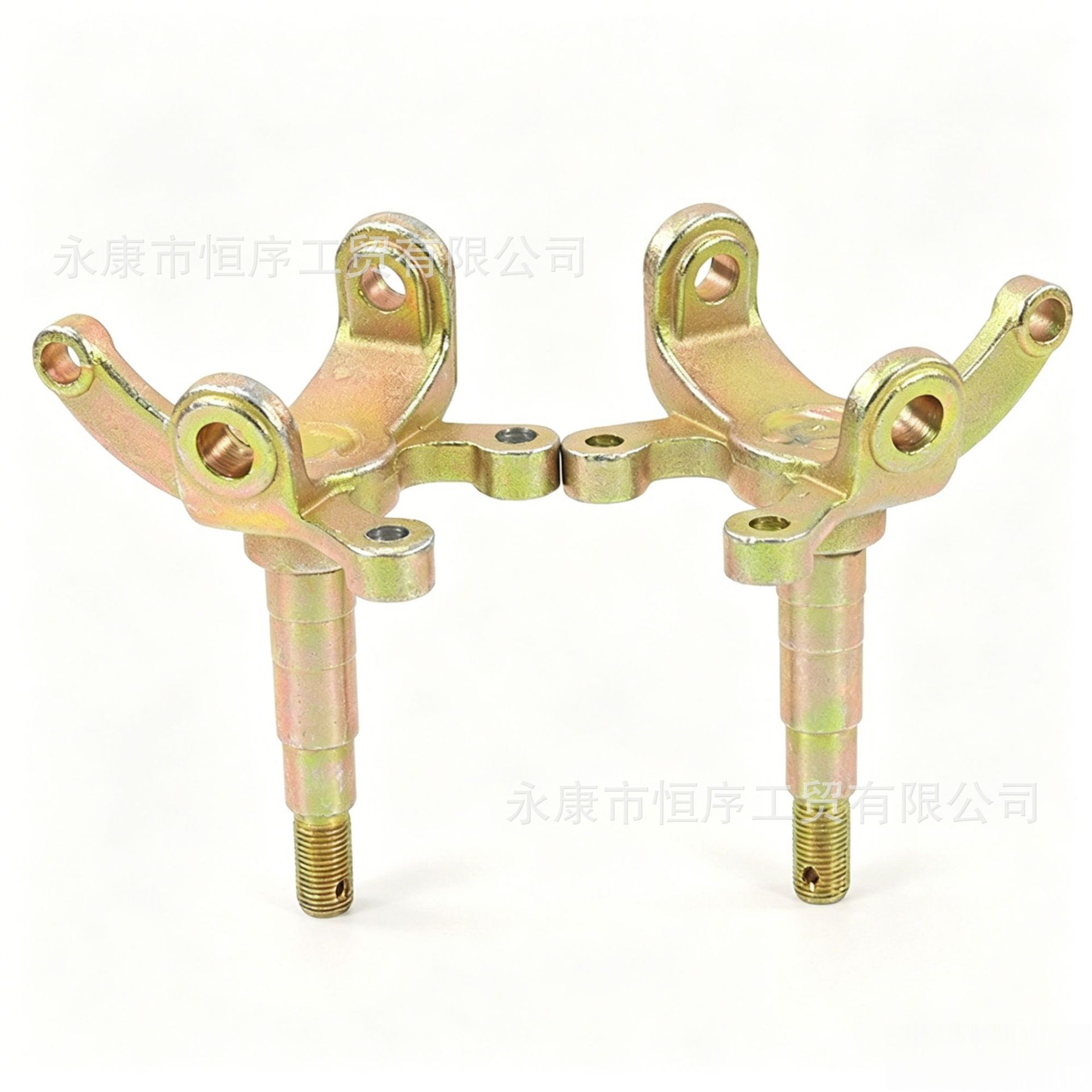 Atv Four-Wheel Off-Road Motorcycle Go-Kart Accessories Beach Vehicle Front Wheel Disc Brake Rocker Arm Steering Knuckle Flange
