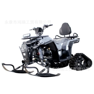 200CC квадроцикл/снегоход на гусеницах, четырёхколёсный внедорожник, бензиновый снегоход для взрослых