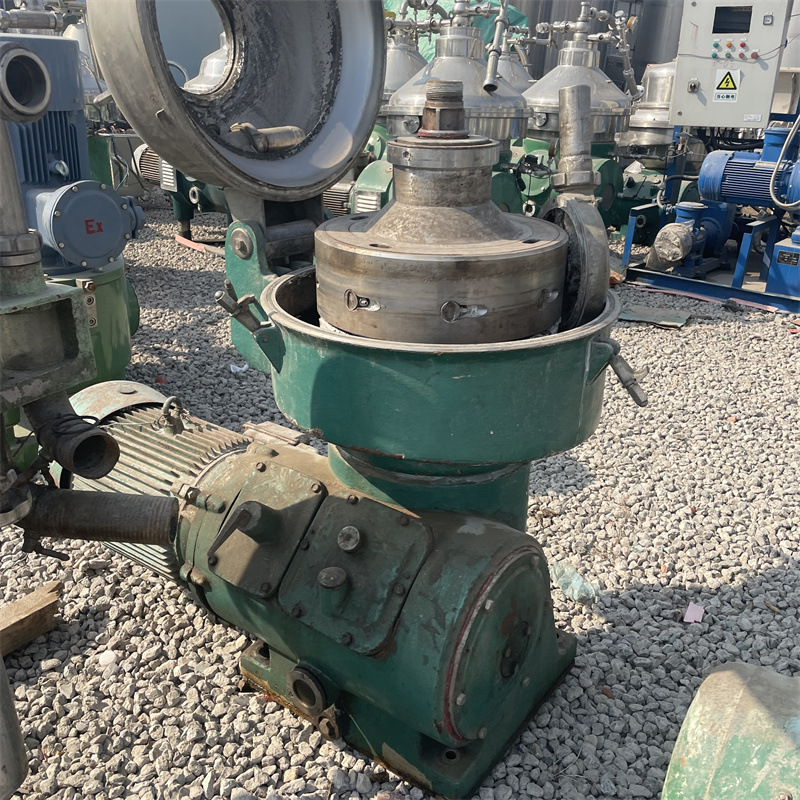 转让二手碟片离心机  不锈钢固液分离机  化工真空自动化分离机