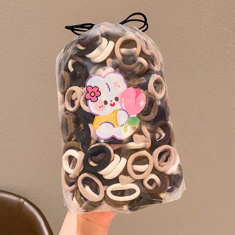 El anillo de toalla para niñas no lastima el cabello cuerda para el cabello banda de goma elástica bebé lazo para el cabello anillo de toalla accesorios para el cabello para niños