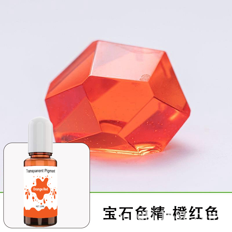 오렌지 레드 [젬 투명 컬러 에센스] 10ml/병