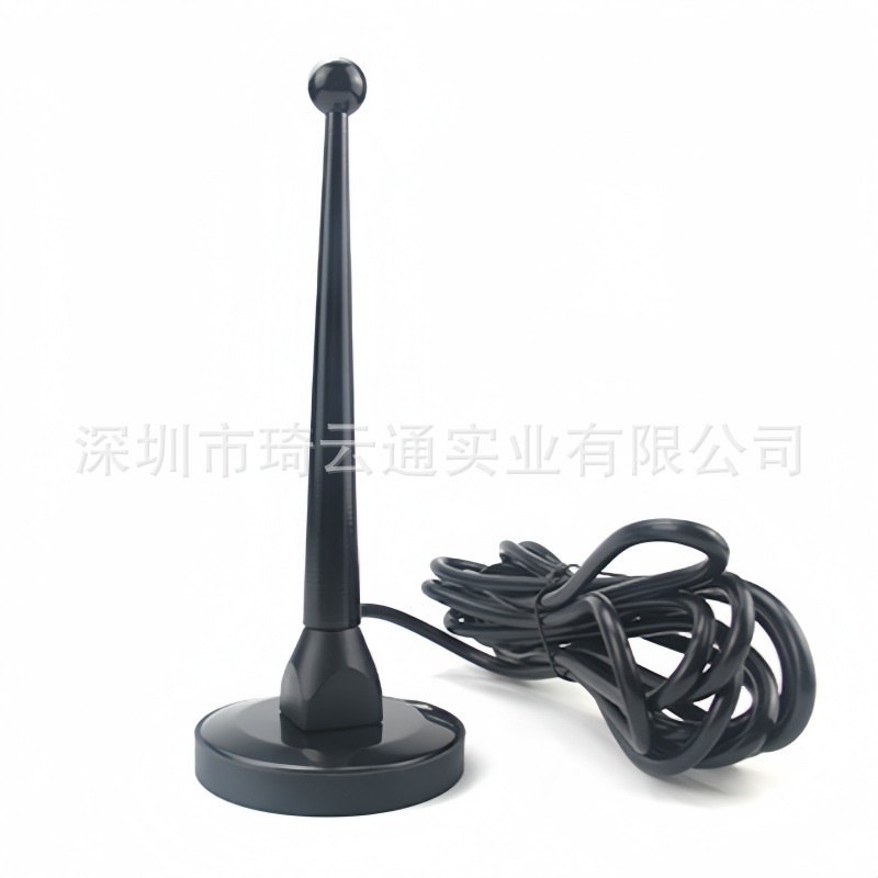 4g高增益大吸盘基站天线三网通用全频段自动售货机充电桩铜棒天线