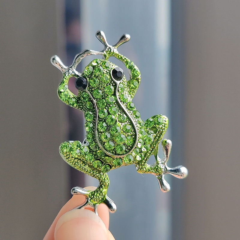 Cartoon Style Animal Alloy Inlay Rhinestones Unisex Brooches display picture 11