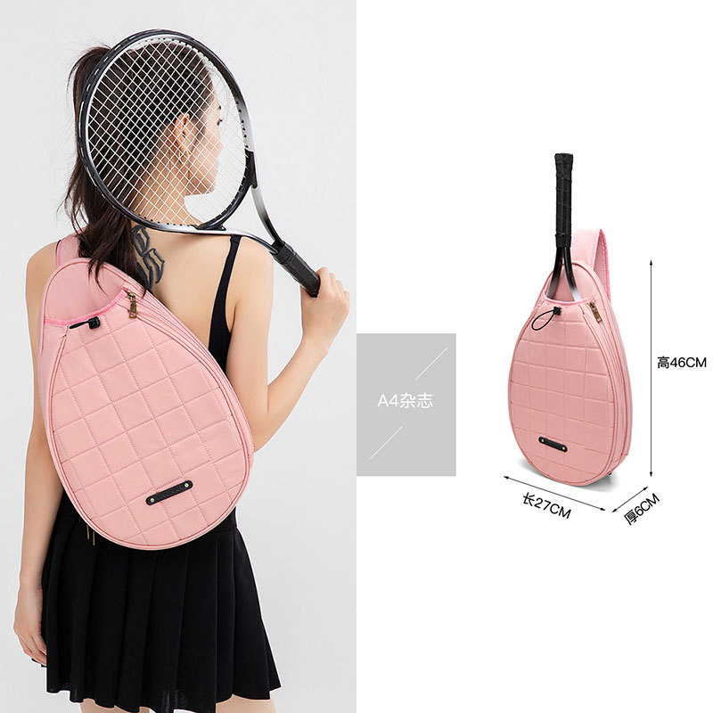 2023 nueva bolsa de bádminton ligero bolsa de deporte para hombres y mujeres mochila de hombro bolsa de tenis portátil bolsa de tela Oxford bolsa de pelota