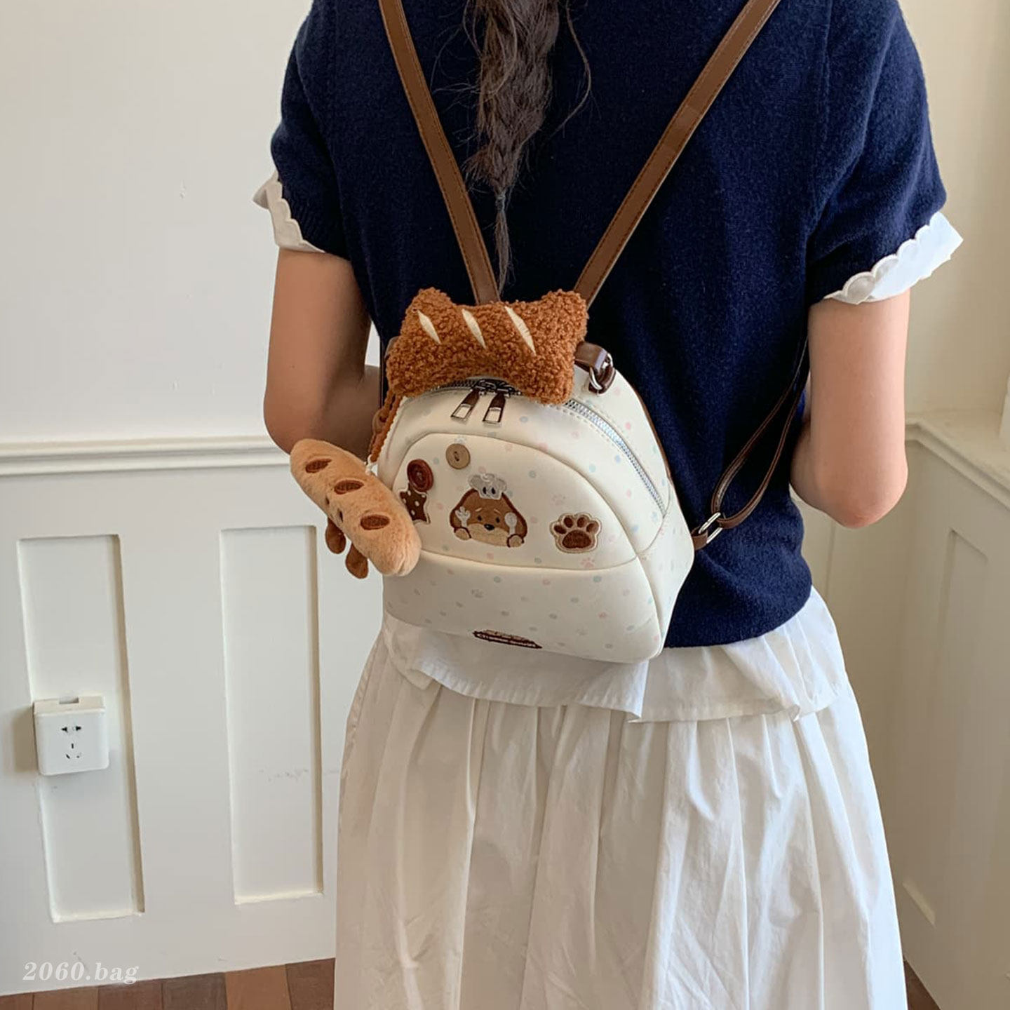 Nueva bolsa de mujer universal, bolsos de mujer, mochila, mochila encantadora, mini mochila de mujer coreana, verano 2026