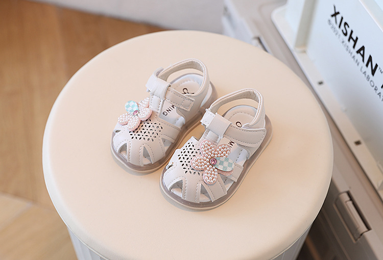 Estate nuove donne bambino 0-1-2 anni neonato suola morbida scarpe da principessa da passeggio sandali Baotou per bambini_voghion.com