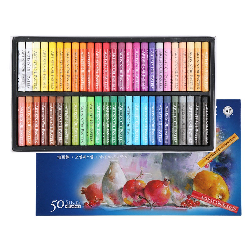 Korea Ally Academy Grade Oil Painting Stick MUNGYO 50 Color 25 Color 12 Color Student Soft Crayon MOPS