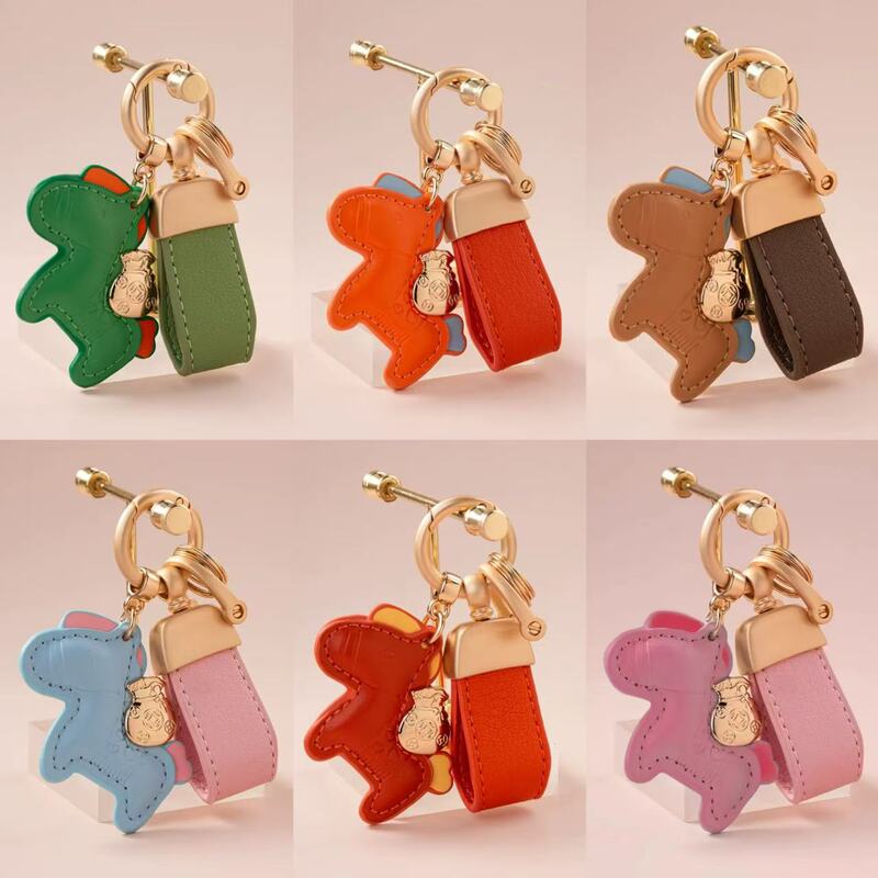 Wallet Keychain Pendant Creative Personalized Leather Pendant Exquisite Men and Women Couple Bag Car Keychain