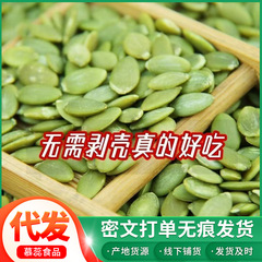 代发新疆生南瓜子仁新货去壳原味炒货烘焙原料大颗南瓜子仁批发