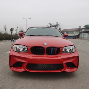 BMW 1 Series E82/E87 modified to M2 style with large body kit, front bumper and rear bumper modified for BMW