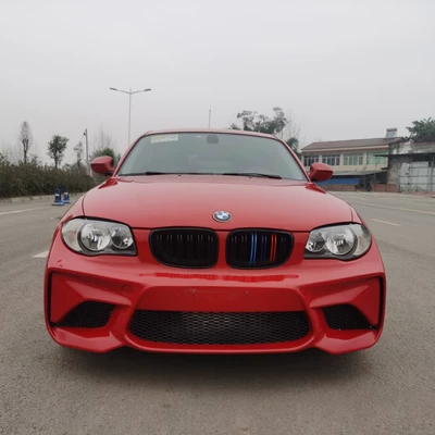 BMW 1 Series E82/E87 modified to M2 style with large body kit, front bumper and rear bumper modified for BMW