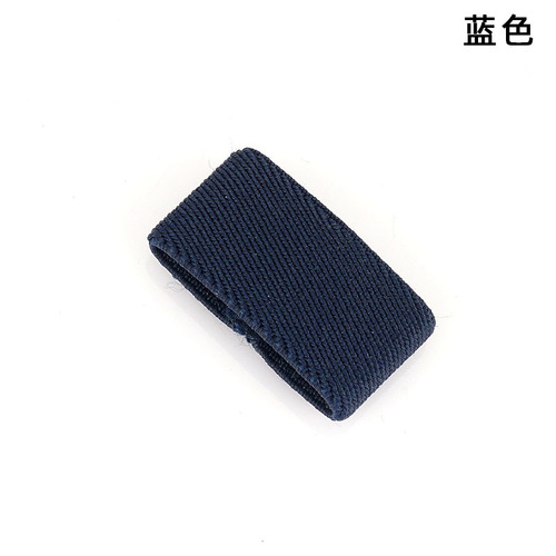 New thickened waistband elastic ring multi-color twill elastic fixed trouser belt finger ring manufacturer wholesale