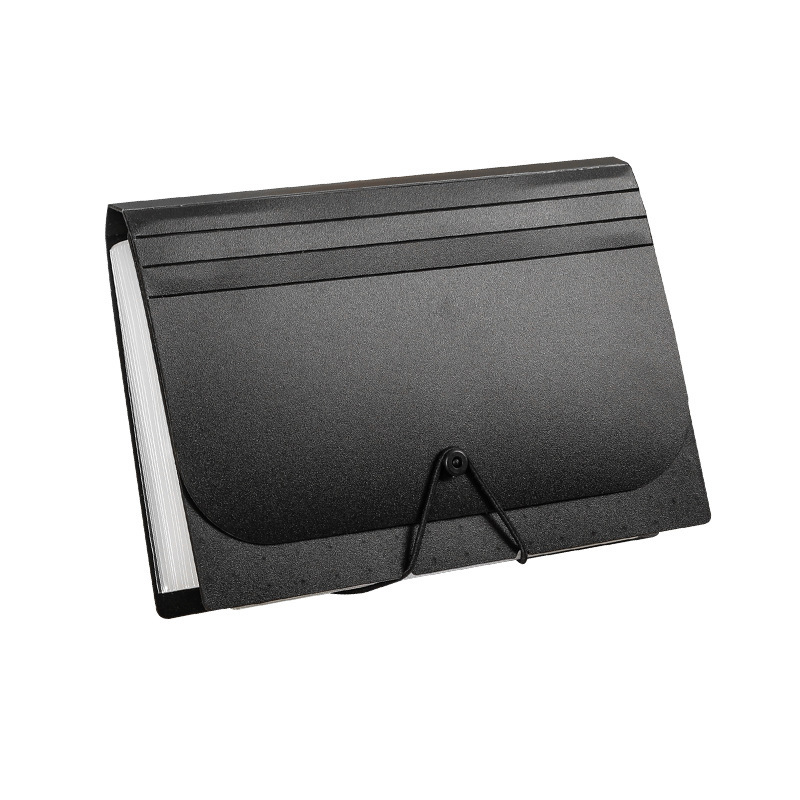 Este paquete de órgano retráctil sin preocupaciones A6 bolsas de almacenamiento de cuentas de notas pegatinas fotos se pueden verticalmente almacenar libros de tarjetas