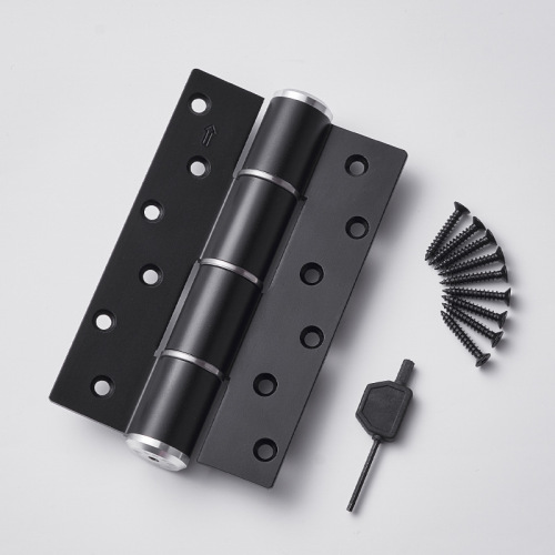 Hidden door buffer hydraulic hinge stainless steel positioning hinge damping automatic closing spring invisible door hinge