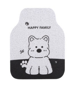 カー用品、インテリアカー用品、漫画動物ティッシュペーパー、フットパッド、ユニバーサル滑り止め防水車用収納ナプキン|undefined