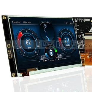 [5 дюймов TFT LCD цветной жидкокристаллический дисплей с контроллером RA8875/сенсорный экран на емкостной панели/серийный интерфейс]