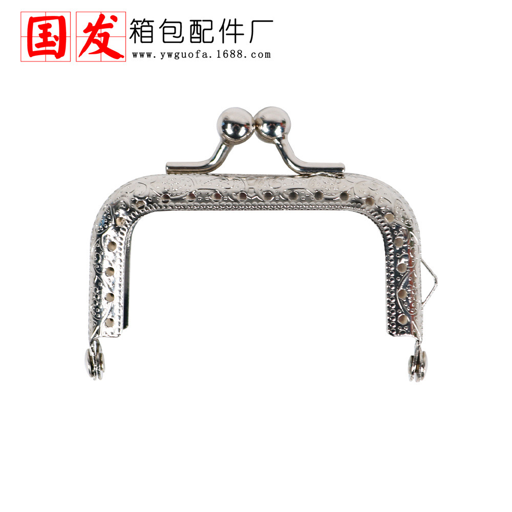 6,5 cm máquina de relieve cuadrada golpea Jinbu坑 mini oro   Fábrica directa de accesorios de maletas de China