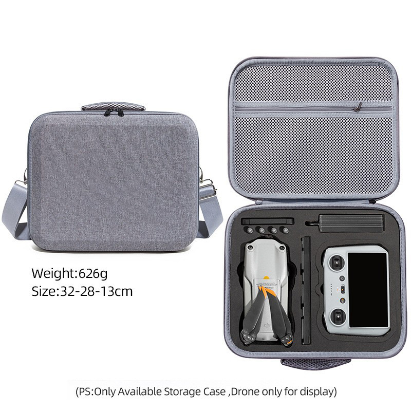 Adecuado para Dajiang aire 2s caja de almacenamiento aire 2 con bolsa de almacenamiento de pantalla RC caja de almacenamiento de control remoto mochila portátil