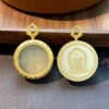 Lotus head round 2.0 single sided gold