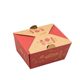 Brown Packing Paper Packaging Lunch Box Customized Disposable Commercial Packaging Box Korean Fried Chicken Box Snack Barbecue Greaseproof Paper Box
