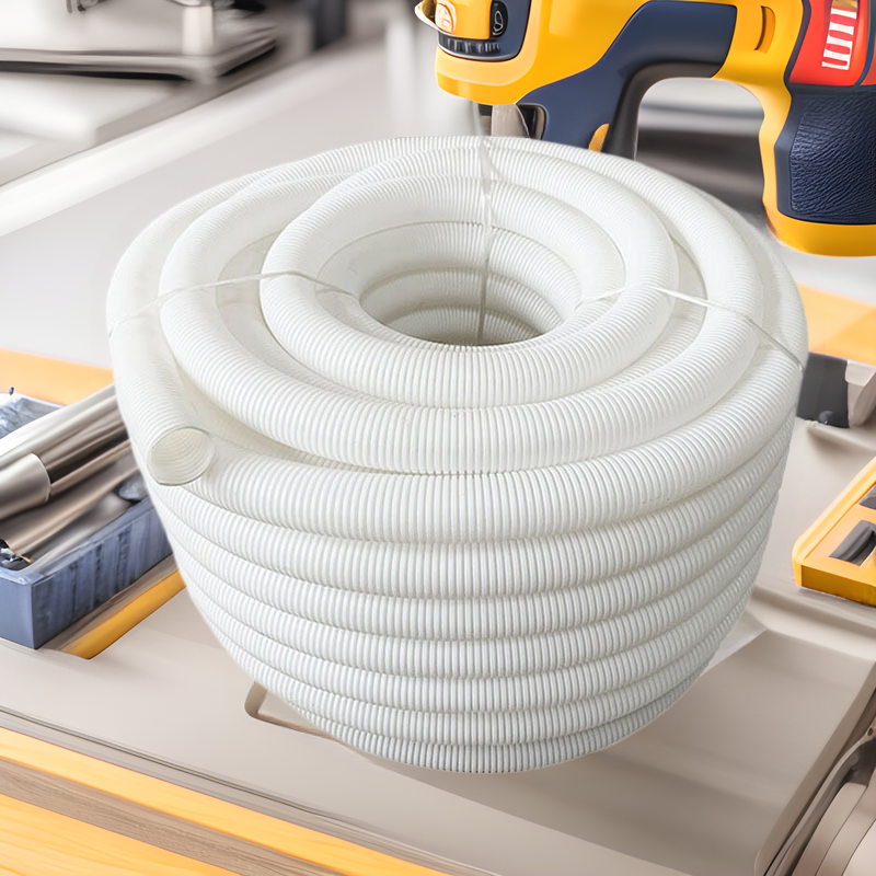 PVC波纹电工套管 防火 阻燃性好 波纹电工套 PVC电工管 难燃绝缘