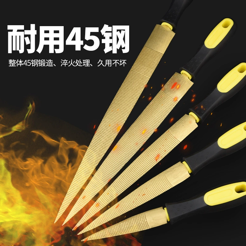 Напильник из окрашенного дерева, напильник из твердой древесины красного дерева, напильник для деревообработки и резьбы, напильник из острого дерева, золотой напильник, прямая продажа с фабрики