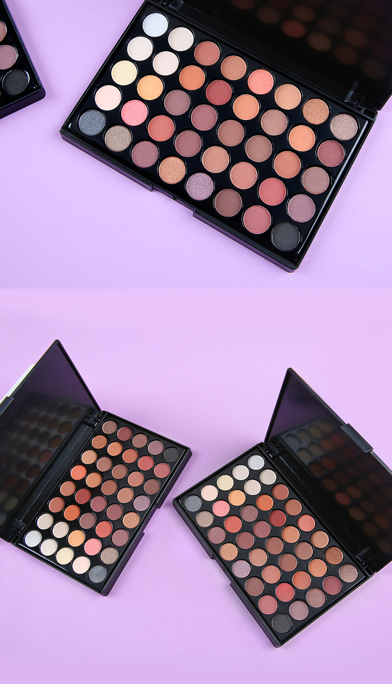 95g Weight Eye Shadow Cosmetic Type Solid Color Pattern Fashion Style Fashion Solid Color Eye Shadow