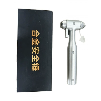 Qəza çəkici escape hammer, car window glass - car-safety-hammer-pure-alloy-pure-black