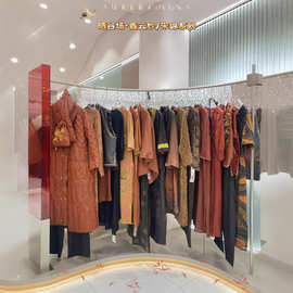 晒谷场香云纱2025春夏新款女装品牌折扣店拿货实体店专柜撤柜批发