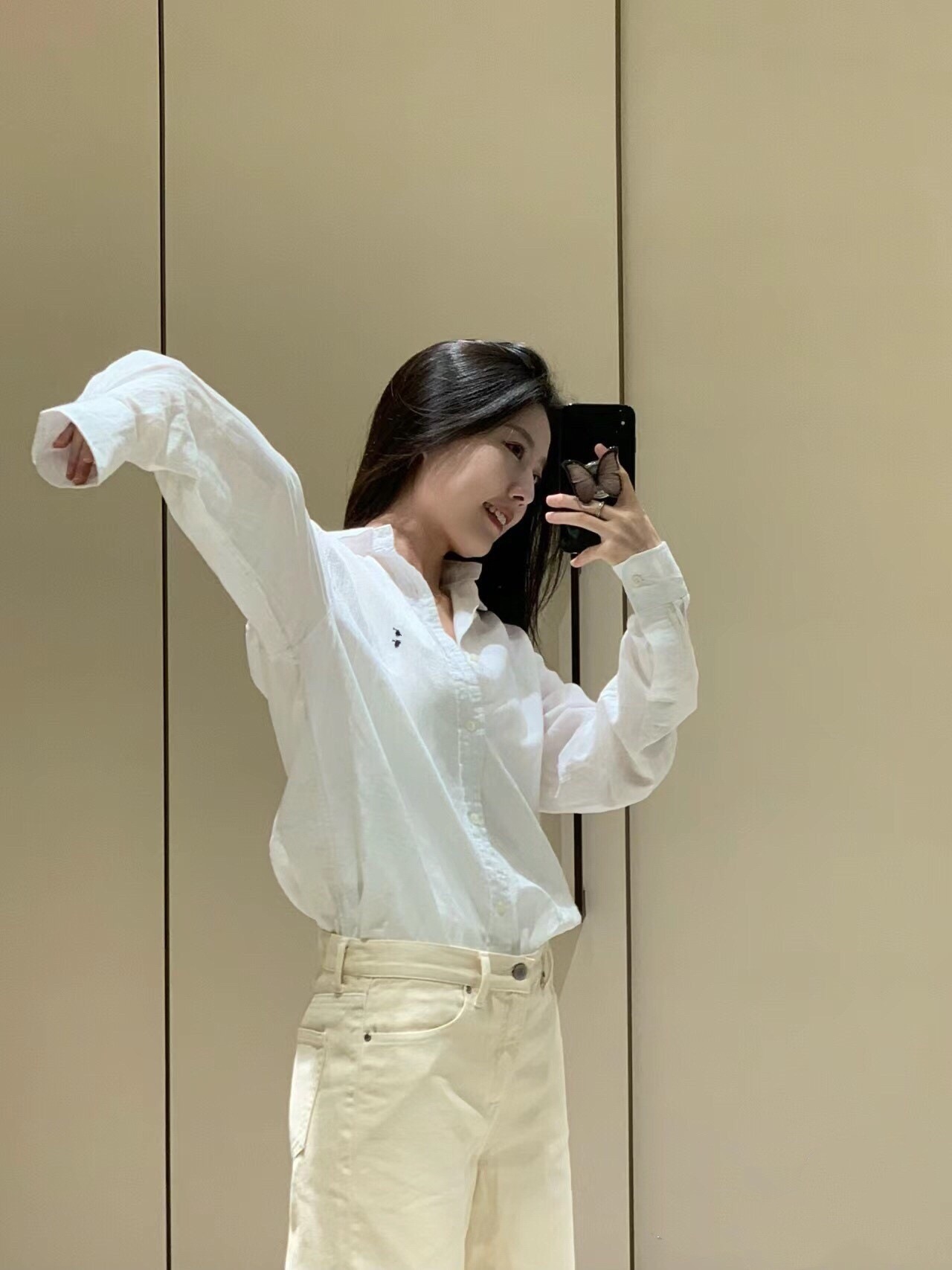 RL 재고 하이 버전 랄프 리넨 셔츠 태양 보호 유니섹스 포니 자수 올매치 폴로 칼라 셔츠