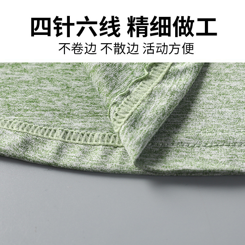 Baloncesto americano camiseta de entrenamiento de hielo de manga corta para hombres verano delgada ropa de tiro de secado rápido camiseta deportiva camiseta de media manga