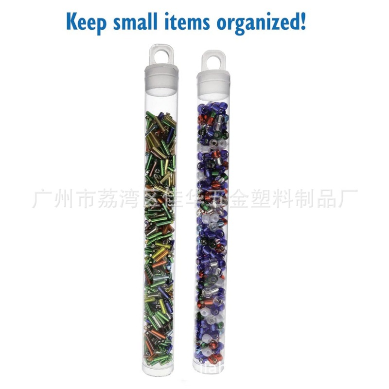 工厂供应透明PC圆管直径12.5/15/18mm带挂钩盖耐压绝缘硬管高空心