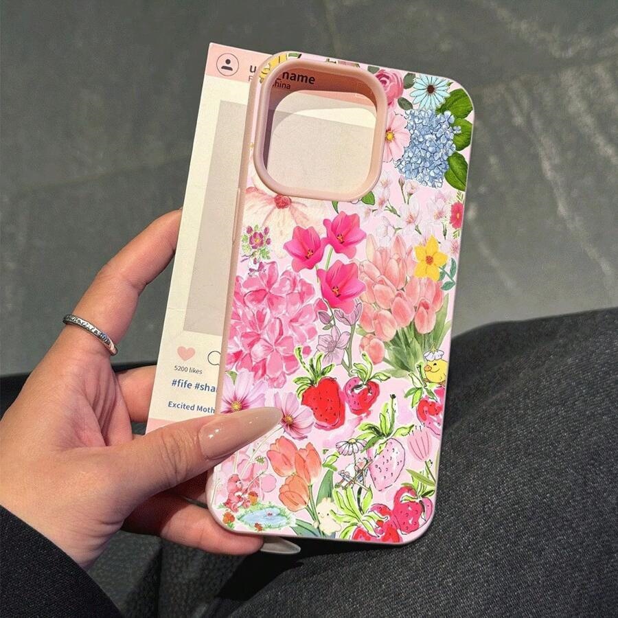 65g Weight iPhone Applicable Brands Dream Garden IPhone 16 Pro Max Leather Phone Case Compatible With Apple 15 And 14 Design