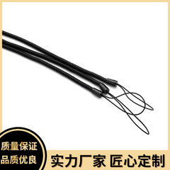 現物の細い伸縮ロープ銀行のpos機の手書きの絵のサインペンは白黒のスプリングロープの卸売りをなくします。