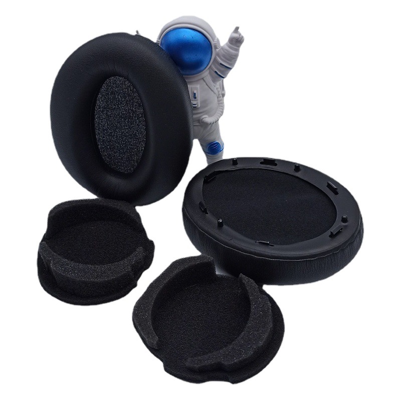 Adecuado para Sony WH-1000XM3 cubierta del auricular cubierta de esponja 1000xm3 montado en la cabeza orejeras oído algodón
