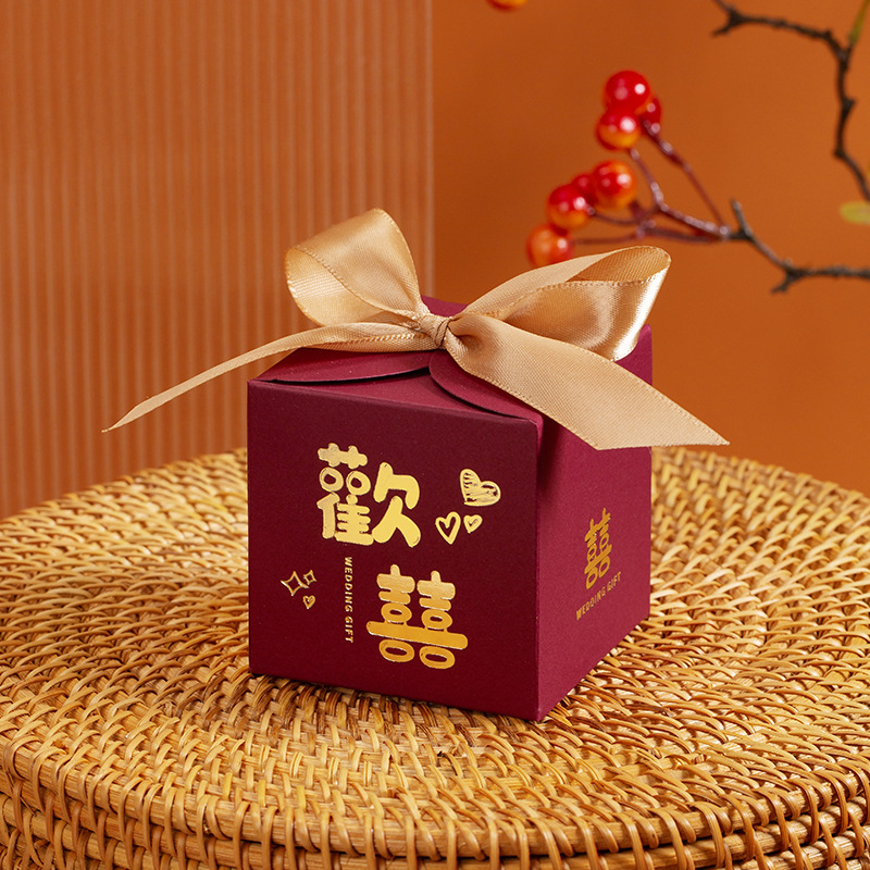 Wedding Candy Box, Chinese Wedding Candy Box, Wholesale Wedding Supplies, Creative Candy Packaging Box, Empty Box