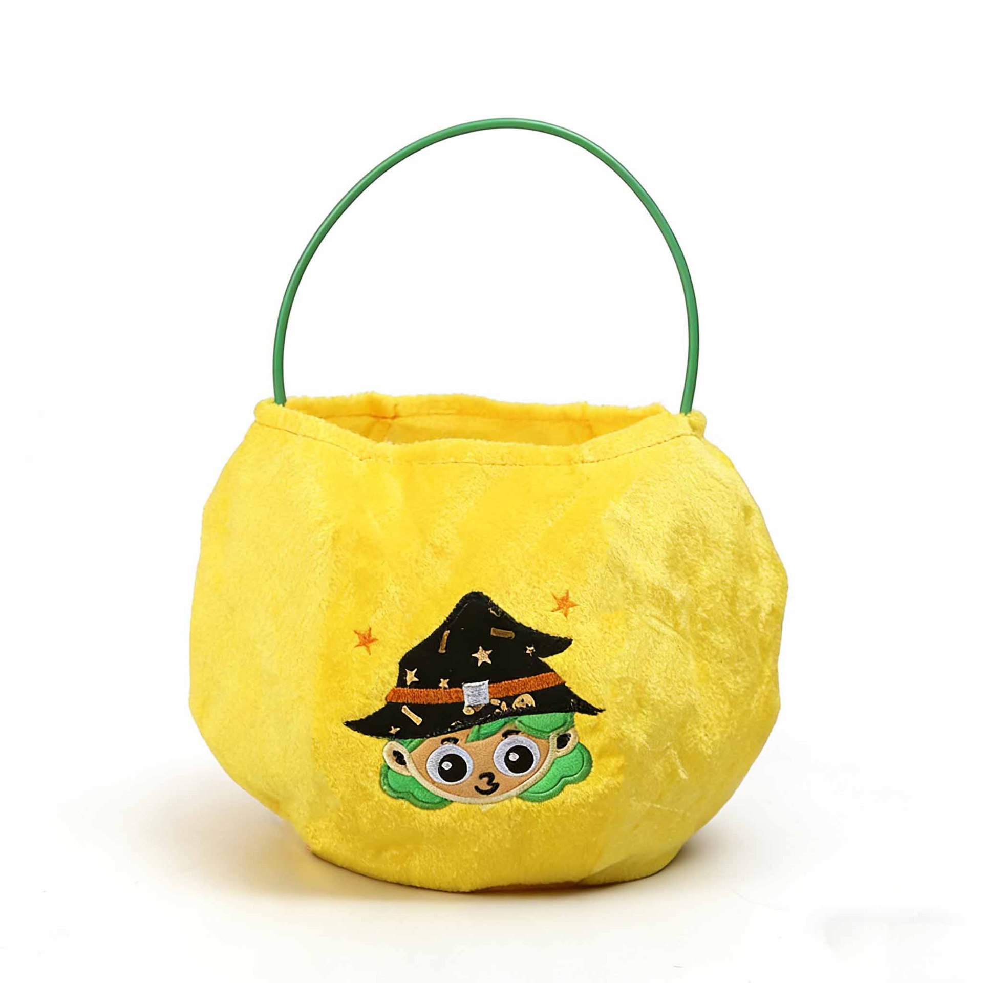 Bolsa de dulces de Halloween portátil bolsas de calabaza tridimensionales para niños regalos props de fiesta de fantasmas brujas transfronterizas props de fiesta de fantasmas