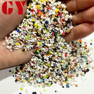 Jiangsu Resin Sand, Resin Sand for Tire Mold Cleaning, 16-320 Mesh Colorful Resin Sand