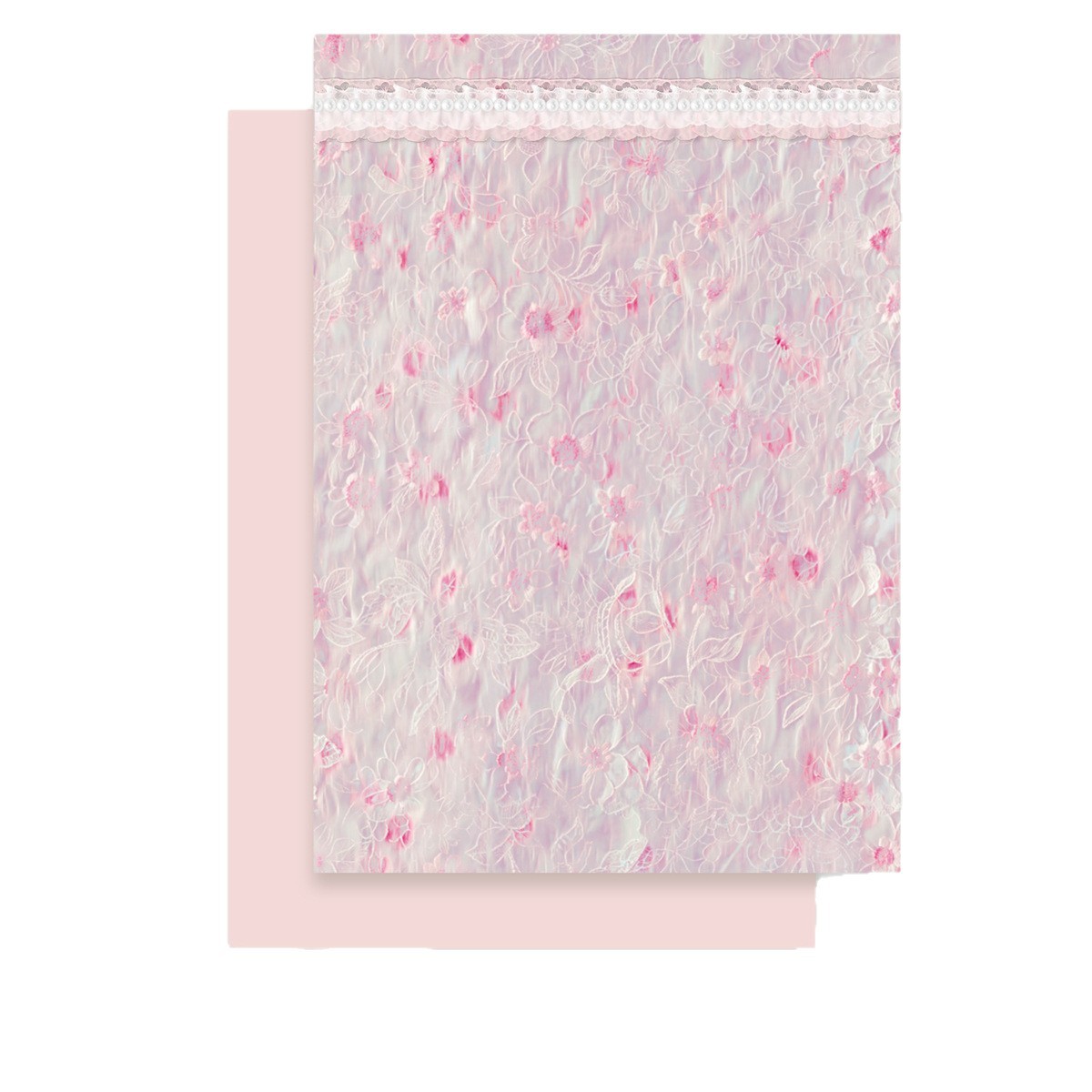 Siete colores cordier de encaje brillante material de papel de embalaje de flores de flores de papel de embalaje de flores DIY