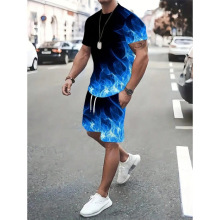 D 24488 3D print men's 2 piece set 3D ӡ����ʿ�����׿羳
