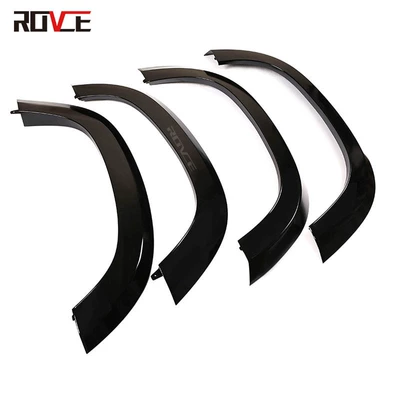 Eyebrow Defender Pit Surface Bright Black | Wheel eyebrow