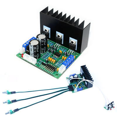 TDA2030A发烧HIFI超重低音2.1电脑大功率3声道低音炮功放成品板