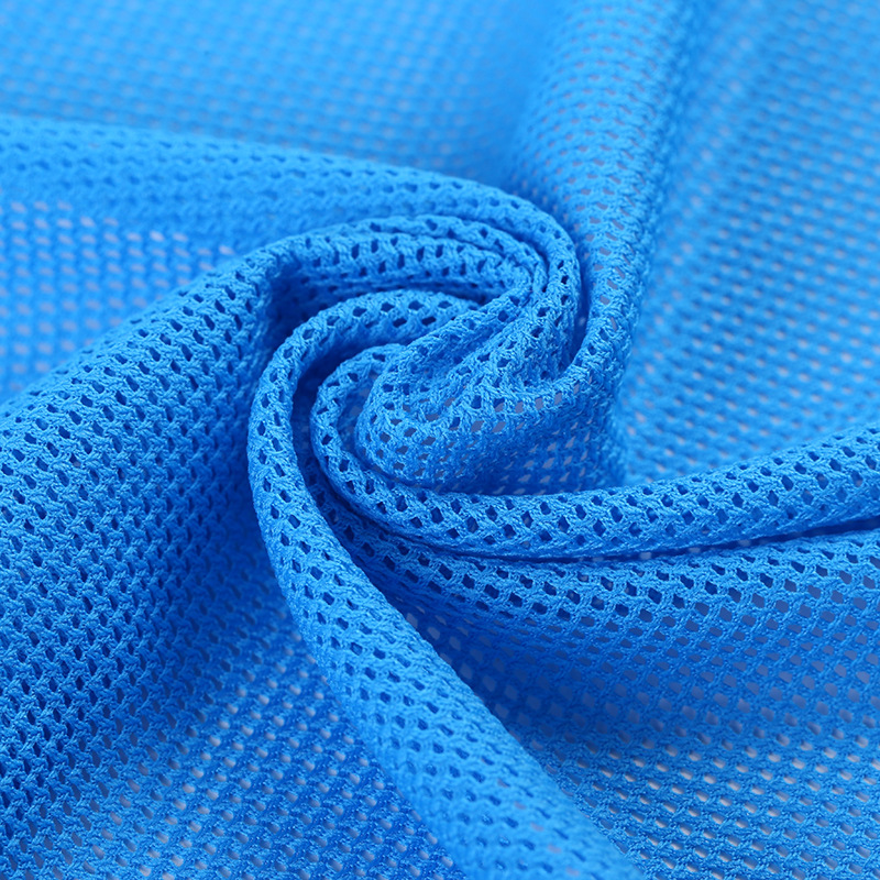 网眼鸟眼布面料 t恤运动衫polo衫速干网涤纶篮球衣服鸟眼布