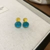 148# silver needle-blue-yellow