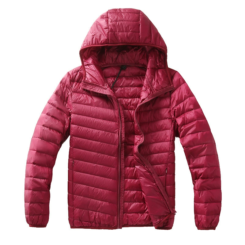 (Cross-border trading), light and thin velvet short winter down jacket, duck down, plus size