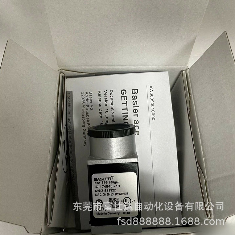 议价BASLER巴斯勒工业相机 acA640-100gm 库存现货质保实物拍摄