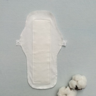 Washable sanitary napkin cotton soft breathable maternity towel with anti-layer 24,27,38,42cm