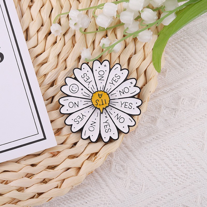 Fashion Letter Flower Alloy Plating Unisex Brooches