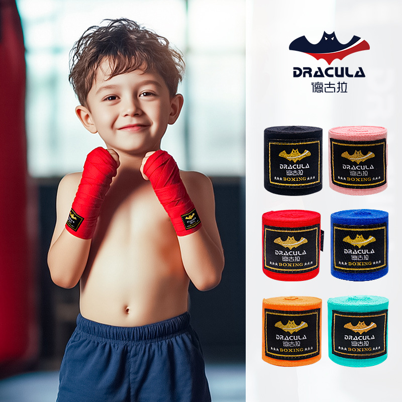 Boxing Bandage for Children, Muay Thai Hand Wrap for Adults, Fighting Hand Wrap, Hand Protector, 3.5m Micro-Elastic for Men